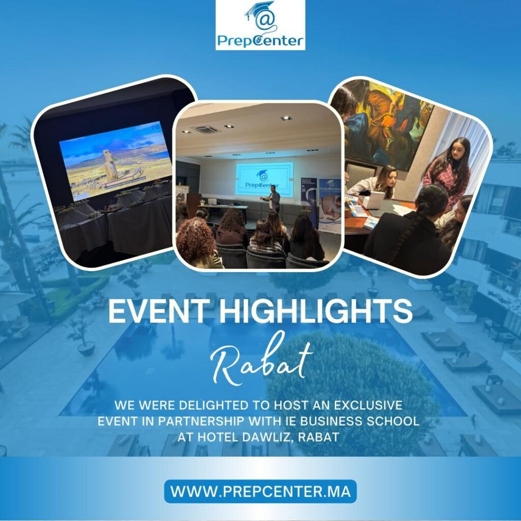 Event PrepCenter & IE Madrid – Hotel Dawliz Rabat – 11 Février 2026